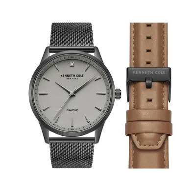 Kenneth Cole  Stainless Mesh Strap Men's Watch